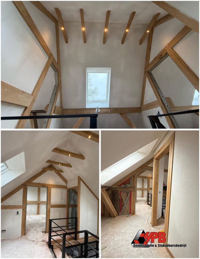 Binnenstucwerk en wand- en plafondafwerkingen door HPB Gevelisolatie – foto 1 van 2