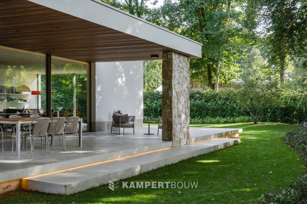 Gevelisolatie bij een nieuwbouwbungalow in Bennekom door HPB Gevelisolatie – foto 3 van 5