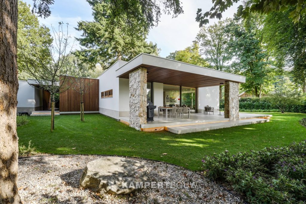 Gevelisolatie bij een nieuwbouwbungalow in Bennekom door HPB Gevelisolatie – foto 5 van 5
