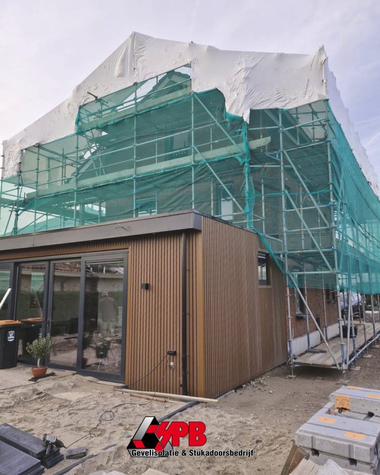 Gevelisolatie bij een renovatie in Monster door HPB Gevelisolatie – foto 1 van 1